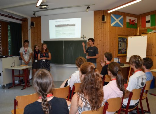 Teilnahme an der Deutschen Schülerakademie in Urspring