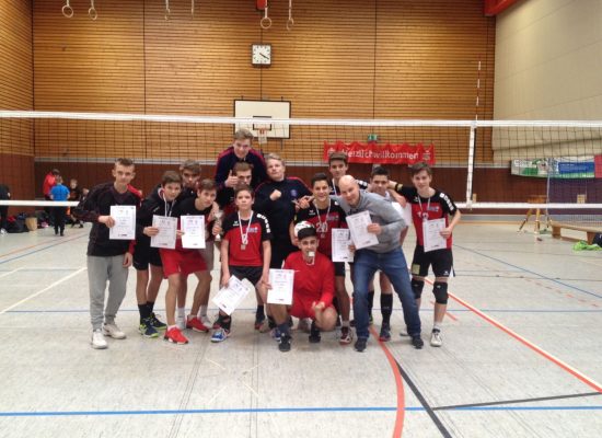 Volleyball: 2. Platz im Landesfinale NRW