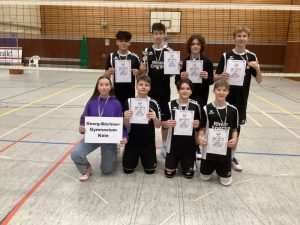3. Platz im Volleyball-Landesfinale von Nordrhein-Westfalen
