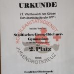 Kölner Schulsanitätswettbewerb 2023