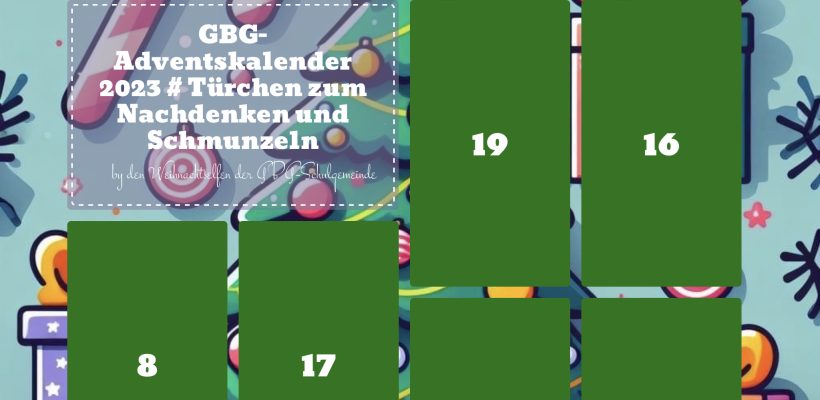 GBG-Adventskalender 2023