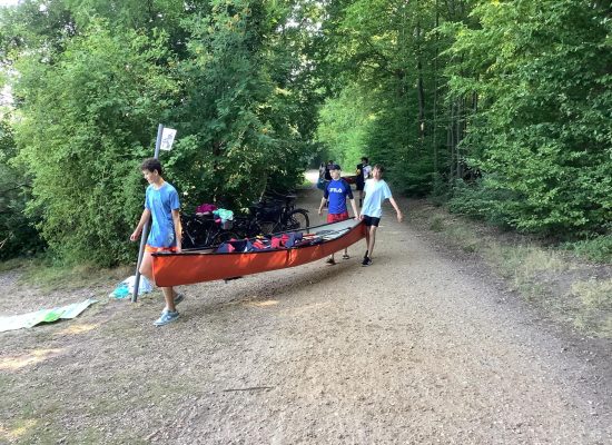 Sporthelfer-Ausflug zum Otto-Maigler-See